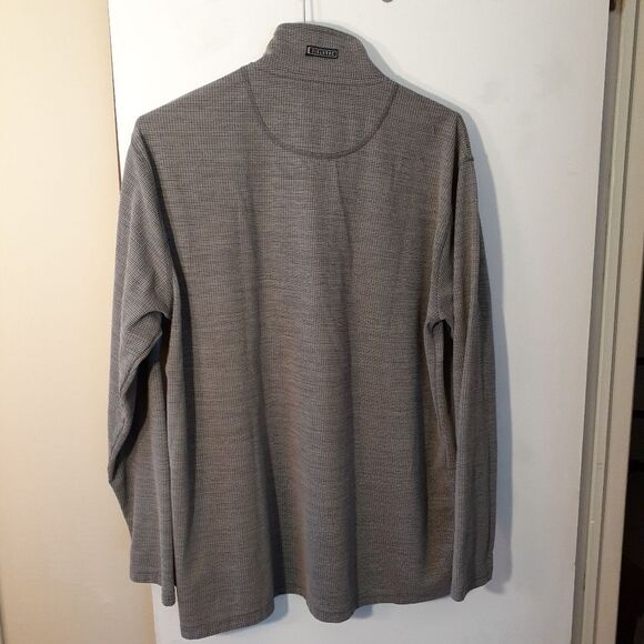 Field tech Southern Marsh gray fleece quarter zip shirt jacket top men's XL - Picture 5 of 6